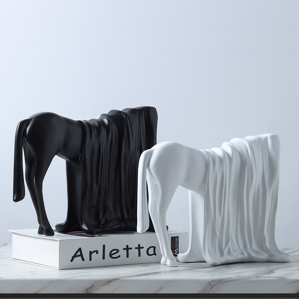 Modern Minimalist Resin Horse Decor