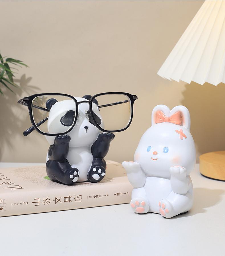 Cute Panda&Rabbit Eyeglasses Stand