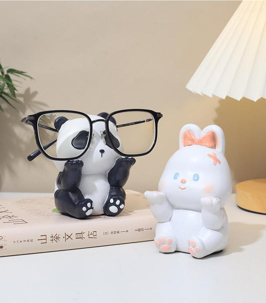 Cute Panda&Rabbit Eyeglasses Stand