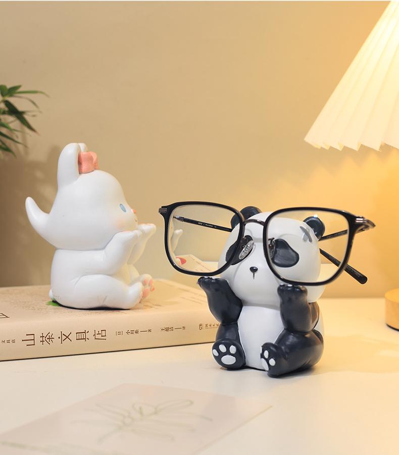 Cute Panda&Rabbit Eyeglasses Stand