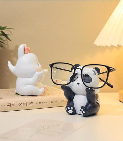 Cute Panda&Rabbit Eyeglasses Stand