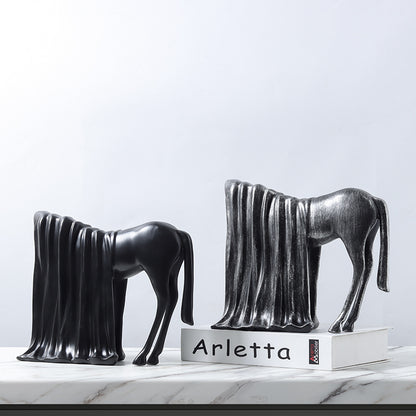 Modern Minimalist Resin Horse Decor