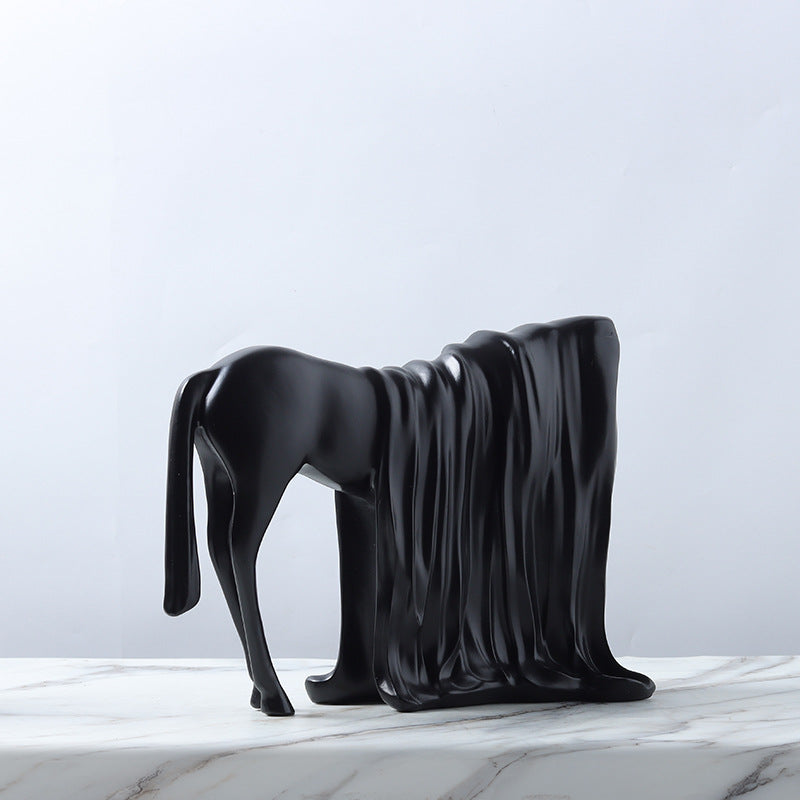 Modern Minimalist Resin Horse Decor