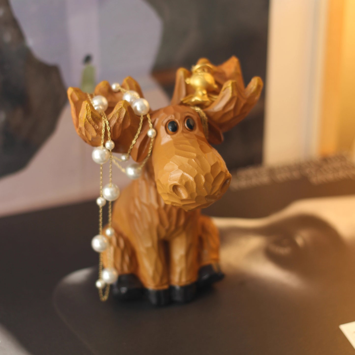 Chrismas Deer Eyeglasses Stand