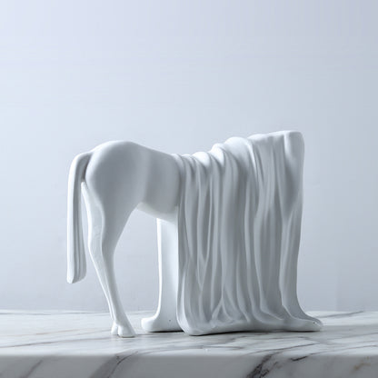 Modern Minimalist Resin Horse Decor